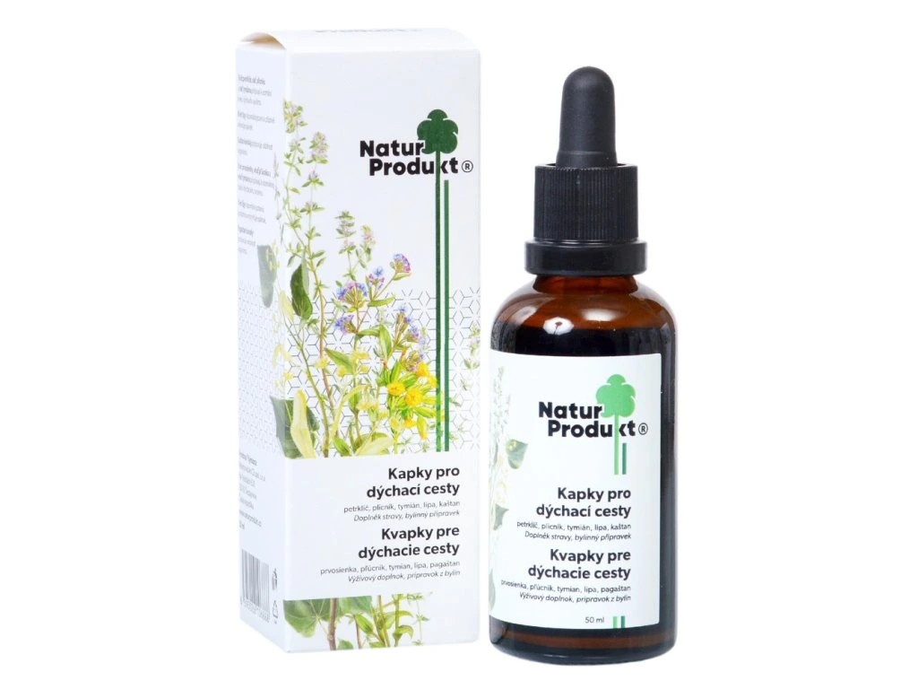 Naturprodukt Kapky pro dýchací cesty 50 ml
